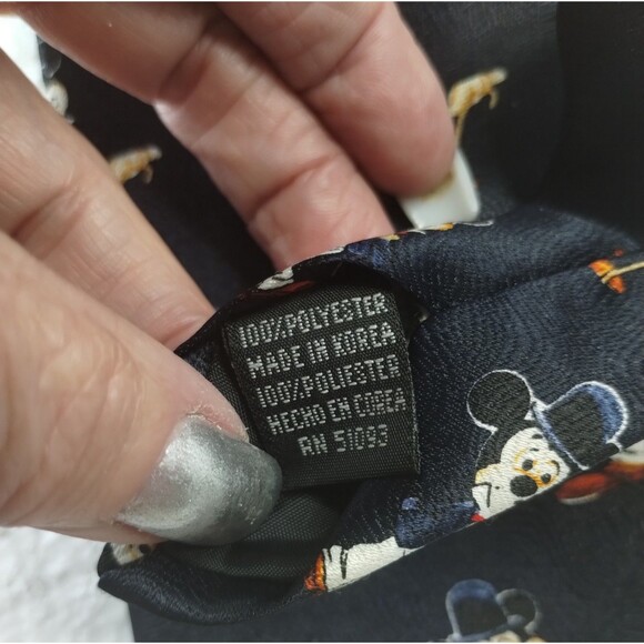 Mickey Mouse Novelty 60" Long Tie Mickey Unlimited Licensed Fedora Cane Dancing - Picture 5 of 8